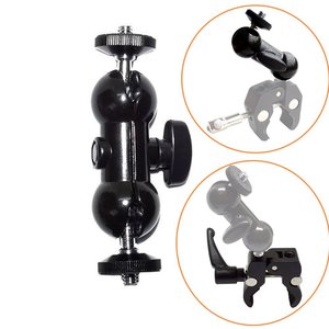 KEKAXI Adapter Magic Arm Connector <strong>MountS</strong> Factory Ball Head <strong>1</strong>/<strong>4</strong>&quot; Camera <strong>Mount</strong> for Dslr Lcd Monitor Camera Accessories - Product Image 1
