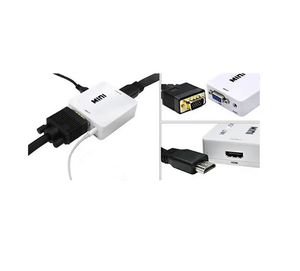 Cheap Price Plug and Play 1080P Mini VGA2HD Adapter with Audio <strong>VGA</strong> to HD Converter Box - Product Image 3