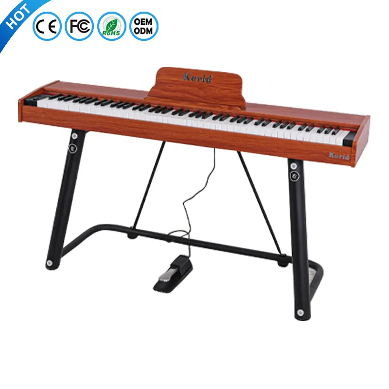 Kerid Muziek Toetsenbord Digitale Piano 88 Toetsen Draagbare Piano Profesionales Keyboard Piano