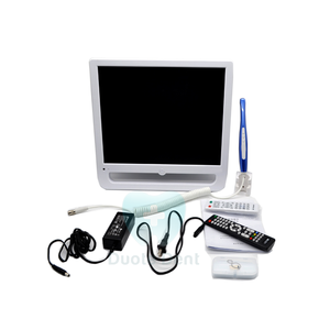 Caméra intra-orale d'endoscope dentaire sans fil avec support d'écran de 17 pouces pour fauteuil dentaire