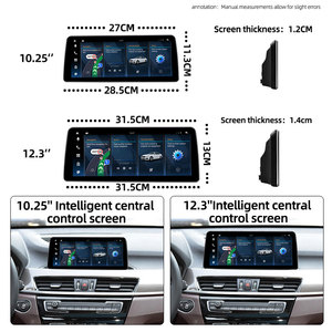 12.3インチAndroid13システムワイヤレスカープレイカーマルチメディアプレーヤーBMWX1 E84 F482011-2020カーGPSナビゲーション - Product Image 3