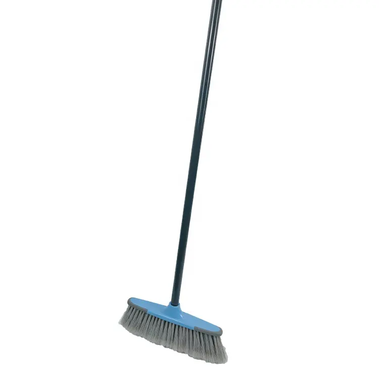 Spazzatrice per pavimenti per uso domestico spazzole in plastica TPR spazzole magiche morbide per la pulizia del pavimento con manico lungo