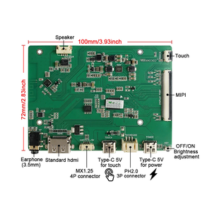 Wisecoco 10.5 pollici OLED Display 2560*1600 2.5k AMOLED IPS schermo per Raspberry Pi Laptop PS4/5 xbox 60hz Touch Panel capacitivo - Product Image 6
