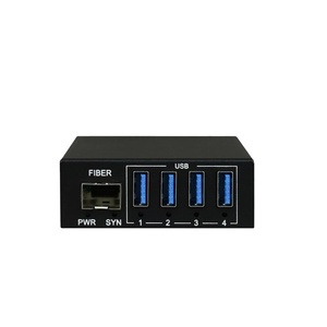 <strong>USB</strong> 3.0 Fiber Modem 1 USB3.0 over fiber four <strong>USB</strong> interfaces transmitter receiver fiber converter - Product Image 1