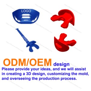 Miệng bảo vệ Mouthguard biểu tượng tùy chỉnh thể thao đấm bốc bóng đá bóng rổ MMA kẹo cao su lá chắn gumshield miệng bảo vệ - Product Image 2