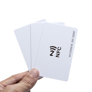 NFC空白智能卡13.56mhz Nfc213/215/216芯片喷墨聚氯乙烯空白Nfc射频识别卡 - Product Image 1