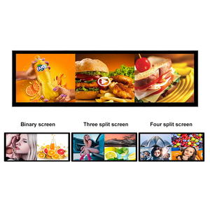ウォールマウントWayfindingデジタルサイネージモニターAndroid LCDストレッチバーディスプレイ無料ディスプレイソフトウェア付き - Product Image 2