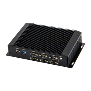 Mini pezzi industriali senza ventaglio per Computer con nucleo di Computer I7 4500U I5 4200U Computer Desktop 6 * COM 2 * LAN VGA & HD Win10/Linux industriale Mini PC - Product Image 1