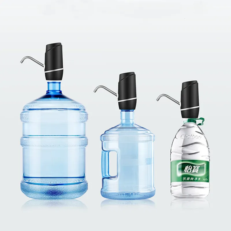 Hot Selling Cheap Price Plastic Automatic Drinking Water Bottles Pump Personal Portable Usb Charging Water Dispenser
