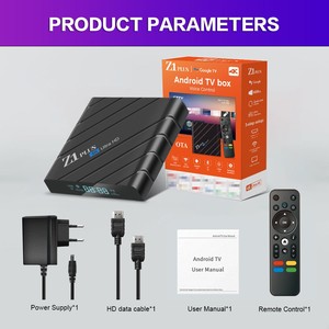 Z1 PLUS กล่องทีวีแอนดรอยด์พิเศษสำหรับตัวรับสัญญาณ IPTV พร้อม Dual Band 2/16GB WIFI Quad Core Processor - Product Image 3