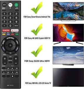 Soy Tvs sostituzione 4K HD durevole Smart TV telecomando per 4K Sony Tvs controllo vocale 4 pulsanti codice fisso OPP Bag + cartone - Product Image 2