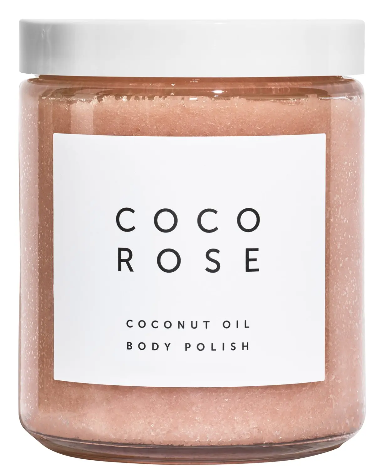 Private Label Körper peeling, natürliches Kokosnuss-Körper peeling Rose White ning Bath Salt Scrub