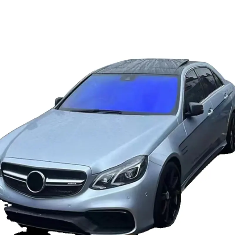 Película de vidrio solar para ventana de coche, película de vidrio solar de color morado a azul de 60incx100ft, precio al por mayor