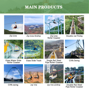 Chuyến bay rừng đi qua rừng và tán rừng tour du lịch ngoài trời Zip Line Kit thiết bị - Product Image 6