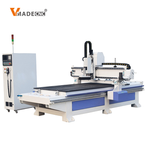 Etichetta personalizzata Router CNC macchina per la lavorazione del legno Atc Router con caricamento automatico tavolo di scarico con qualità High-End - Product Image 1