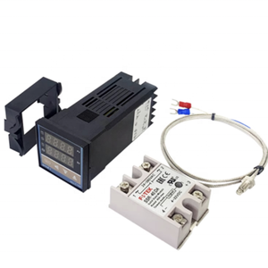 REX-C100 Digital <strong>PID</strong> <strong>Temperature</strong> <strong>Controller</strong> Thermostat <strong>SSR</strong> <strong>output</strong> + Max.40A <strong>SSR</strong> Relay + K Thermocouple Probe RKC - Product Image 3