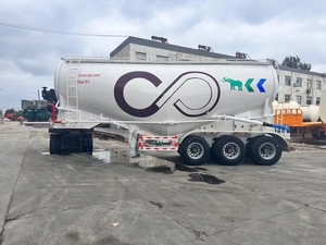 Benhong 2024 3 Axles <strong>50</strong> CBM Bulk <strong>Cement</strong> Truck Pneumatic Trailer <strong>Cement</strong> <strong>Bulker</strong> for Sale Near Me