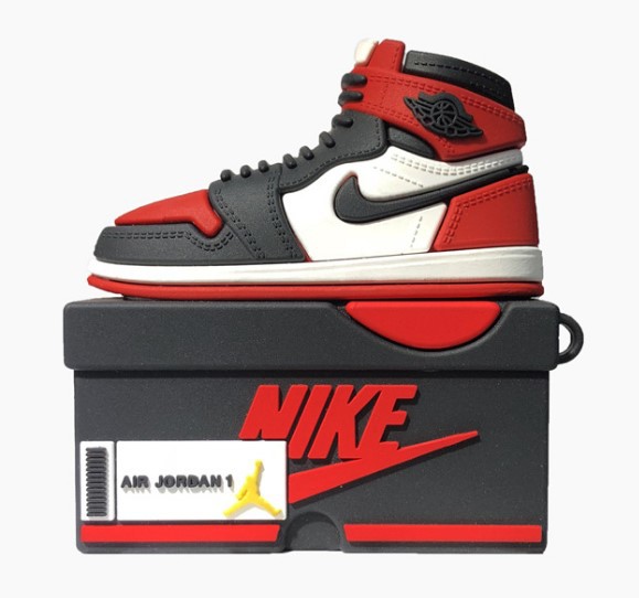 Caja de zapatos negro y rojo (agujero fino)