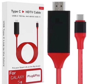 Factory High Speed USB-C to <strong>HDMI</strong> Cable 4K 60Hz 30Hz 1m 2m 3m for HUAWEI SAMSUNG <strong>Android</strong> to HDTV USB Type C to <strong>HDMI</strong> Adapter - Product Image 5