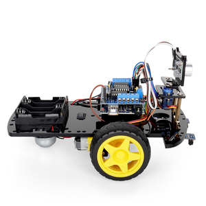 Fabrik 2WD Robot Kit C/C Programmier projekt DIY Hindernis vermeidung Line Tracking Smart Robot Car Kit Robotics Starter Kit - Product Image 5