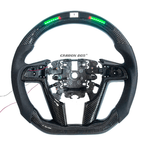 Gerçek karbon Fiber destek özelleştirme kullanarak Pontiac <span class=keywords><strong>G8</strong></span>/Holden Caprice ex-fabrika fiyat için LED ile araç direksiyon - Product Image 1
