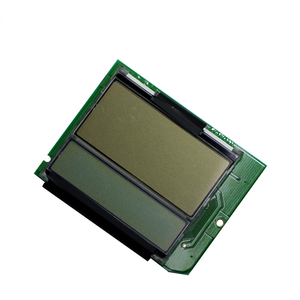 Segment-LCD-Anzeige modul mit orange farbenem Hintergrund und schwarzem Text,B09-0142-1203 - Product Image 6