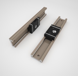 JFJK15具有100-4000毫米的定制长度，可安装多个滑块经济线性导轨 - Product Image 1
