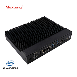 Eingebetteter Mini-PC Intel Core I3 N305 N97 32GB DDR4 SATA/NVMe SSD IoT-Industrie-PC mit 3 HDMI 2.0-und RTC-Funktionen - Product Image 1