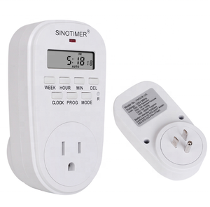 Uscita Digitale di Controllo del Tempo di 7 Giorni Alla Settimana Programmabile Spina Timer Orologio Da Parete Presa di Alimentazione 230V 220V AC - Product Image 5