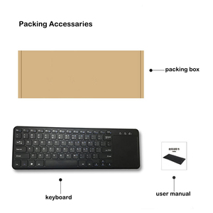 Wireless <strong>Keyboard</strong> With TouchPad USB Wireless All-In-One Media <strong>Keyboard</strong> Powered by AAA Battery Personal Customize Provide - Product Image 6