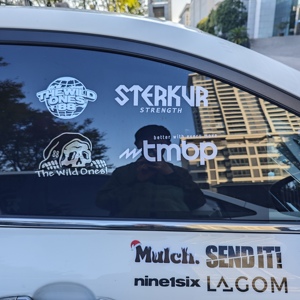 Custom Printed Car <strong>Decals</strong> Window Sticker Lettering Logo Stickers Transfer <strong>Decals</strong> for Car - Product Image 2