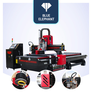 Enrutador CNC para carpintería ATC totalmente automatizado 1335 con mesa de vacío para corte de madera contrachapada MDF en Polonia PL - Product Image 2