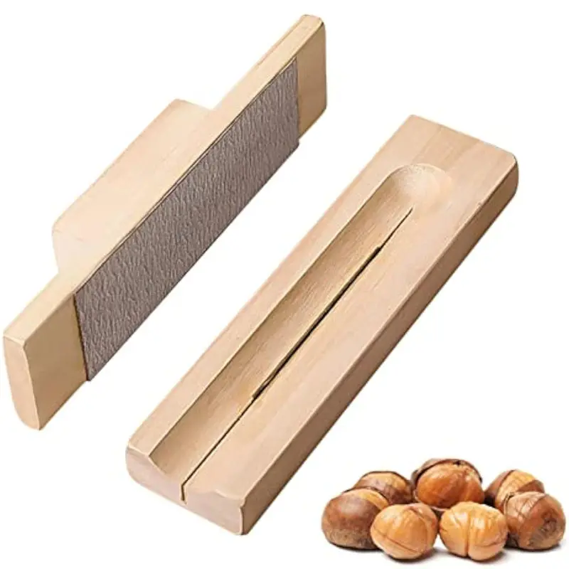 Cortador de pinzas para castañas, cacahuetes de madera, pelador de castañas, cuchillo, máquina para agrietar, desgranadora, galleta de nueces, herramientas de cocina