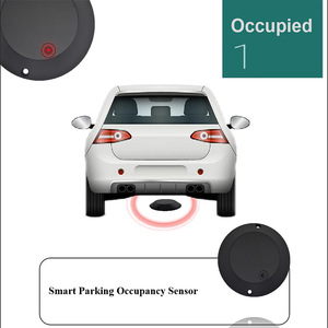 Dingtek DO202 Smart NB-IoT Lorawan Sensor de estacionamiento inalámbrico Material ABS Detector de vehículos IP Inalámbrico TCP Red Alarma exterior - Product Image 4