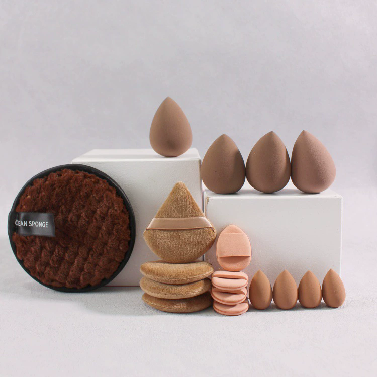 17PCs marrón-bolso del OPP
