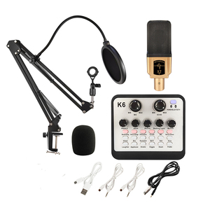 <strong>Microphone</strong> Music Sound Card Set Interface De <strong>Audio</strong> Dj Mixer Sound Card with Desktop <strong>Microphone</strong> 12 Sound Effect 3 <strong>Input</strong> Mic <strong>Input</strong>