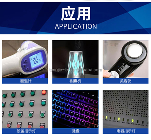 産業用グレードEpistar 0805ハイパワーLEDチップ120 ° 広い視野角自動車用インジケータ - Product Image 6