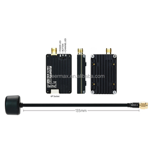 Componentes de drones Transmisor de video de 3,3 GHz para RUSHFPV 3,3G 2W VTX Módulo transmisor 8CH CVBS NTSC PAL Entrada 7-30V SMA UAV Piezas - Product Image 4