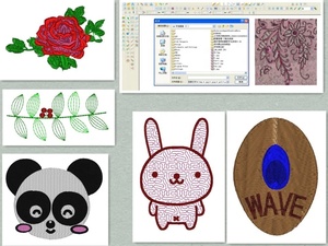 ISEW Emcad Original <strong>Software</strong> Embroidery Machine Digitizing Embroidery <strong>Software</strong> Includes Express Fee - Product Image 5