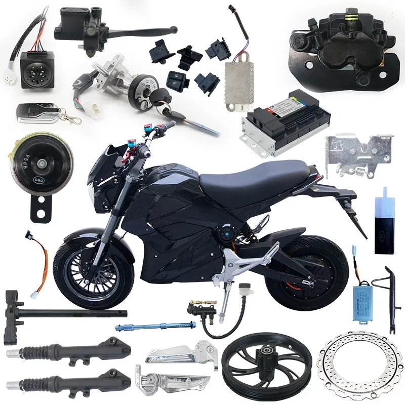 Custom universal motorcycle accessories spare parts electric motorcycle side cover kit