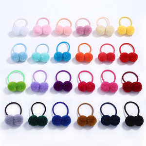 Laços de cabelo infantil Hair <span class=keywords><strong>Ball</strong></span> <span class=keywords><strong>Loop</strong></span> Rope Rubber Band Headband