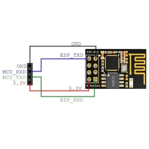 ESP8266 modulo Wifi seriale ESP-01S ESP01 aggiornato scheda ricetrasmettitore Wireless 3.3V autenticità garantita - Product Image 4