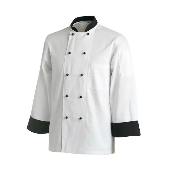 Roupas de Chef de produtos quentes de boa qualidade, uniformes modernos de design personalizado para restaurantes e garçons de hotel