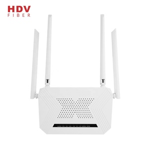 New Arrival 2GE Dual Band 2.4G &amp; 5G WIFI Modem ONU 4 Antennas AC ONU English Firmware Compatible EPON GPON XPON for FTTH <strong>Network</strong> - Product Image 5