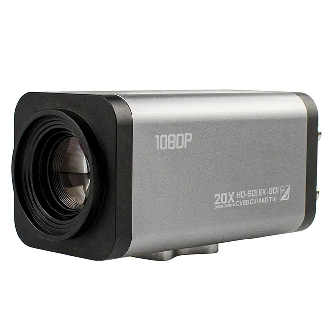 Cámara Sony CMOS EX sdi AHD CVI TVI Box, 1080P, full hd, SDI, zoom 20x, 2MP