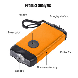 <span class=keywords><strong>Nebo</strong></span> mycro có thể sạc lại LED Keychain ánh sáng | Key Ring Đèn pin Tính năng 6 chế độ ánh sáng Keychain ánh sáng EDC Torch đèn pin - Product Image 3