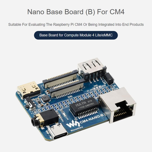 Aismartlink for Nano Base Board (<strong>B</strong>) for <strong>Raspberry</strong> <strong>Pi</strong> Compute <strong>Module</strong> 4 Same Size - Product Image 3