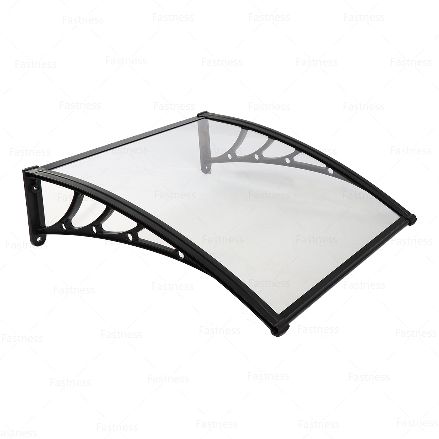 Black stand transparent board