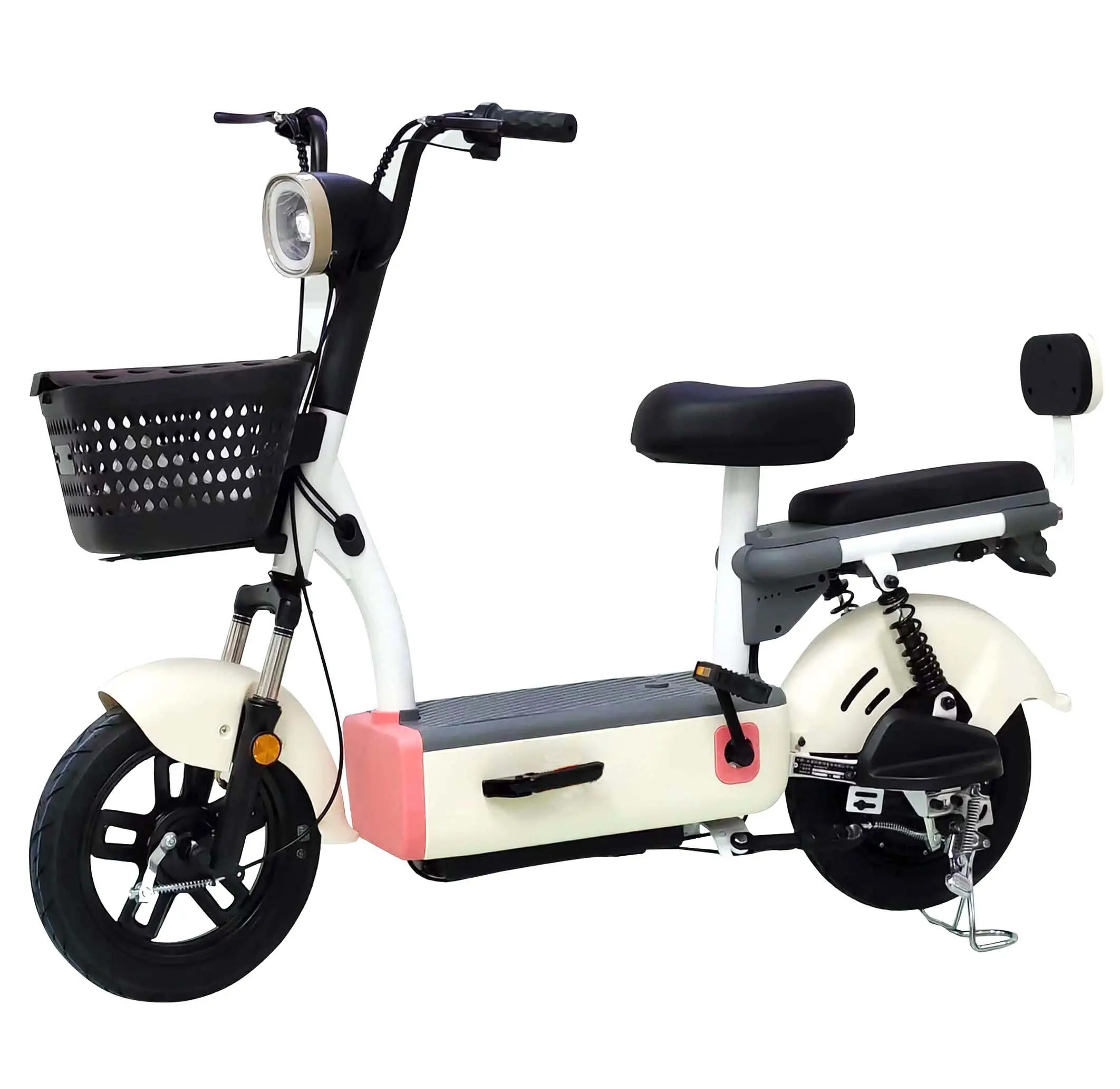 En ucuz 350W 48V elektrikli Moped bisiklet Ebike elektrikli şehir bisikleti yetişkin için pedallar pedallar