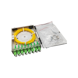 FTTH <span class=keywords><strong>Data</strong></span> Center gestione cavo scatola di metallo 8 porta 16 Core Duplex connettore fibra scatola di distribuzione per cavo Patch ottico